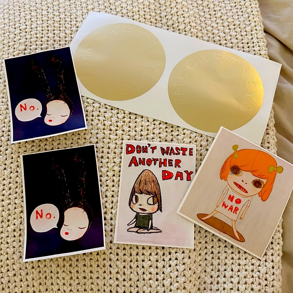 Stella McCartney stickers 6 pcs